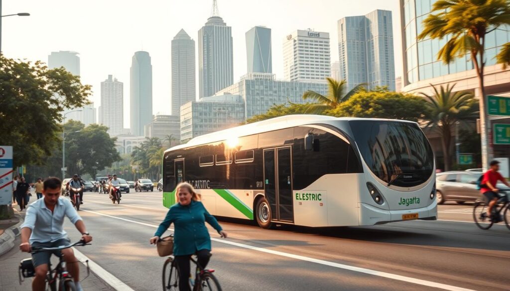 Bus Listrik Jakarta