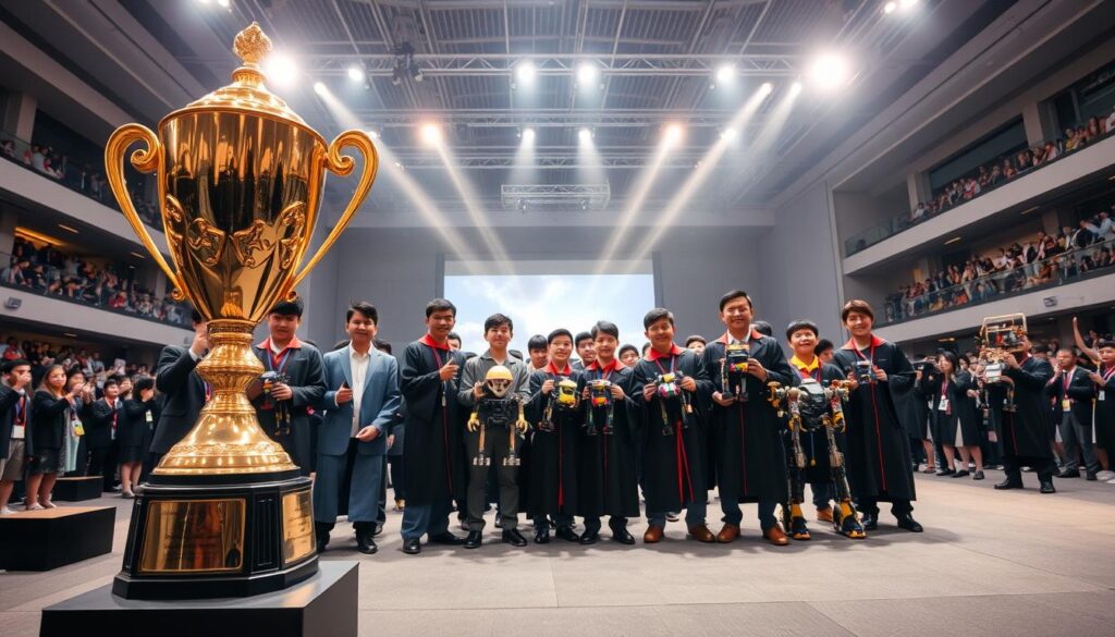 gelar juara robotika RI