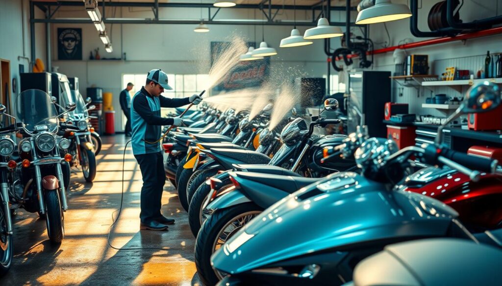 jasa cuci motor terbaik