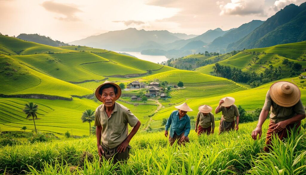 kearifan lokal petani Sulawesi Selatan