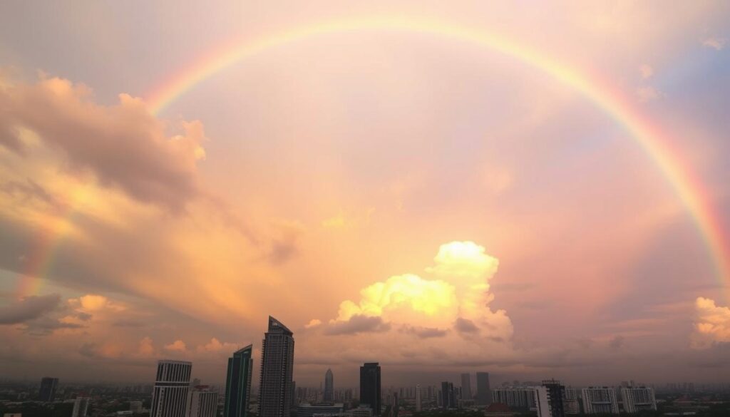 langit spektakuler
